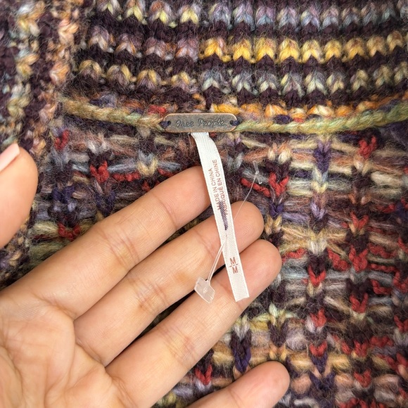 Free People Home On The Range Cardi Size M - Picture 6 of 14